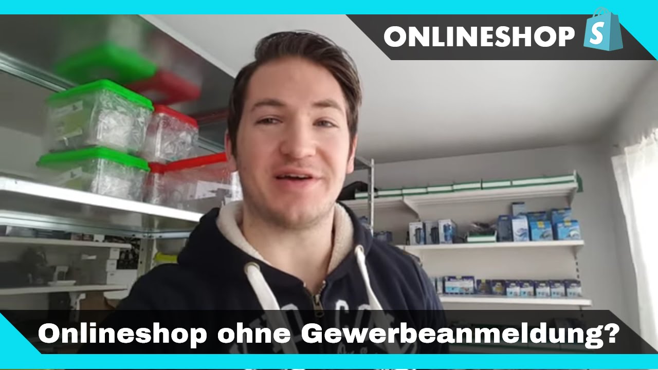 Onlineshop Grunden Ohne Gewerbeanmeldung Youtube