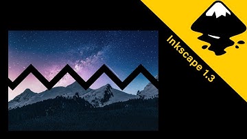 Create a ZigZag Cutout for an Image in Inkscape