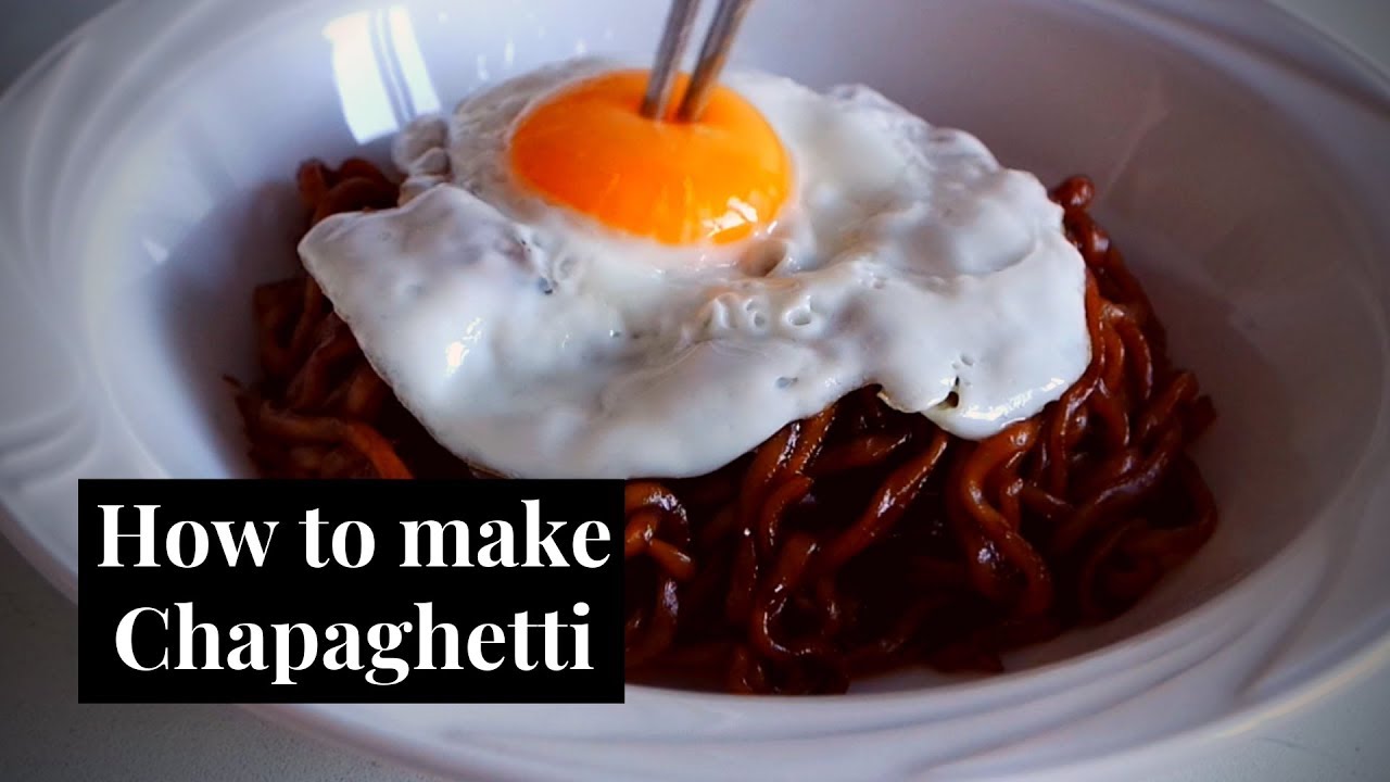 KOR/JP cc) The Best and Most Delicious way to cook Chapagetti, Different  method but Easy