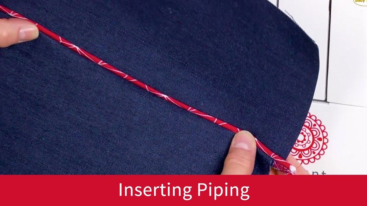 Inserting Piping on the Baby Lock Vibrant