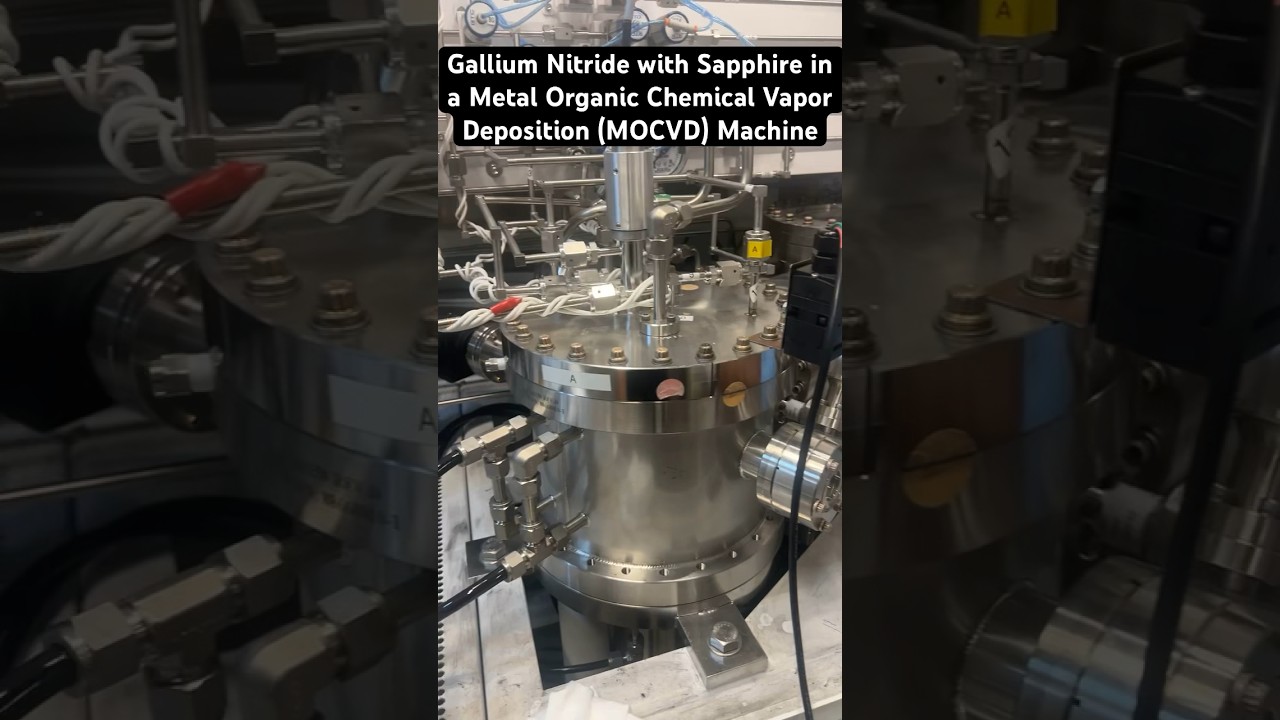 GaN Semiconductor with Sapphire Substrate in Metal Organic Chemical Vapor Deposition (MOCVD)