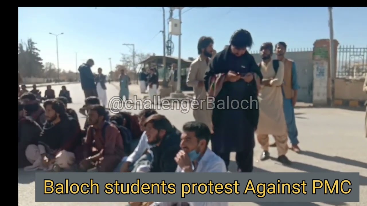 Quetta //Medical //students protest//Against PMC  