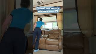 What Is The Fastest Way To Clean Windows In An Rv?