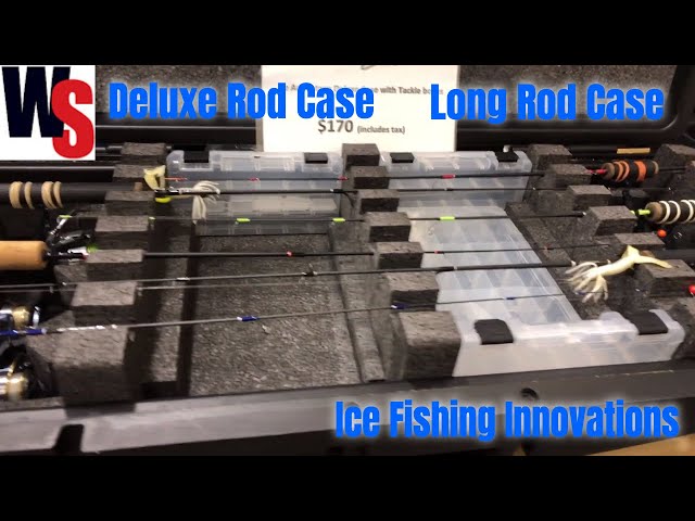 Ice Fishing Innovations Long Rod Case and Deluxe Rod Case