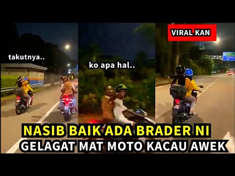 VIRALKAN‼️KEJADIAN DI JOHOR BAHRU BRADER SOUND 2 LELAKI KACAU AWEK TENGAH BAWA MOTO