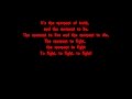 30 Seconds To Mars - This Is War (Lyrics)