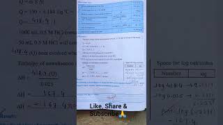 #12th Chemistry Practical Notebook Book 📕Experiment No -8