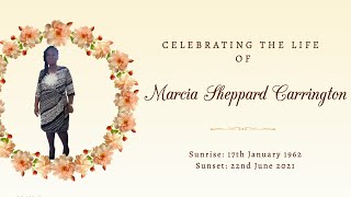 Celebrating the Life of Marcia Sheppard-Carrington