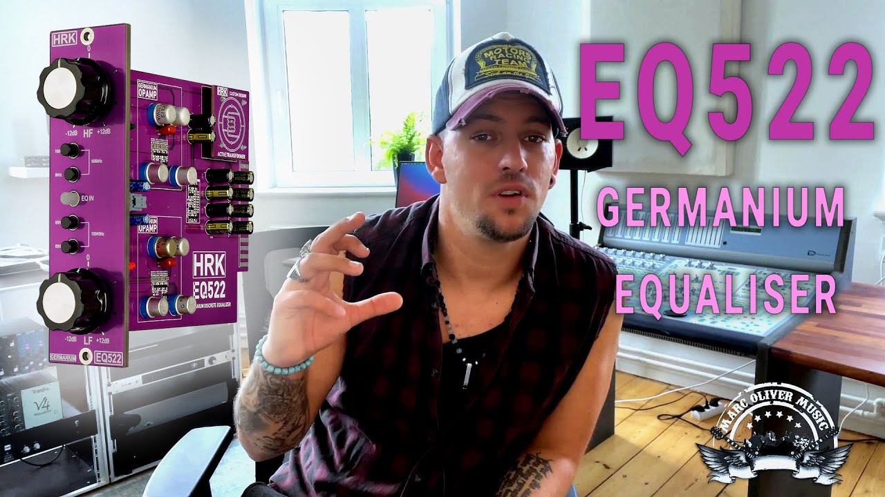 ミュージシャン HRK EQ522 TWO BAND GERMANIUM EQUALIZER - HRK - Marc Olivier Demo - YouTube