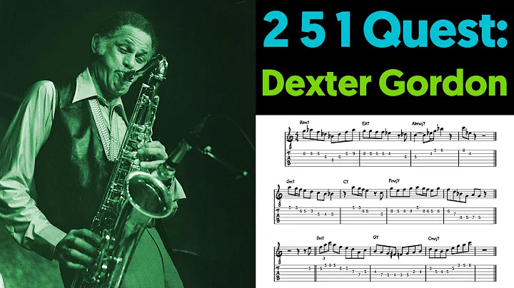 Dexter Gordon: Incredible 2 5 1 Lines! (Lesson & P...