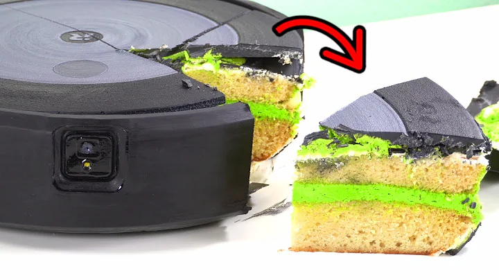 I Made a Cake That Cleans Up After Itself 😱