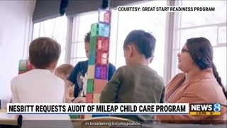 Nesbitt requests audit of MiLEAP child care program