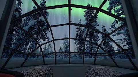 OFFICIAL   Kakslauttanen Arctic Resort in wintertime