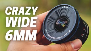 Insanely WIDE  - LAOWA 6MM F2 for Micro Four Thirds