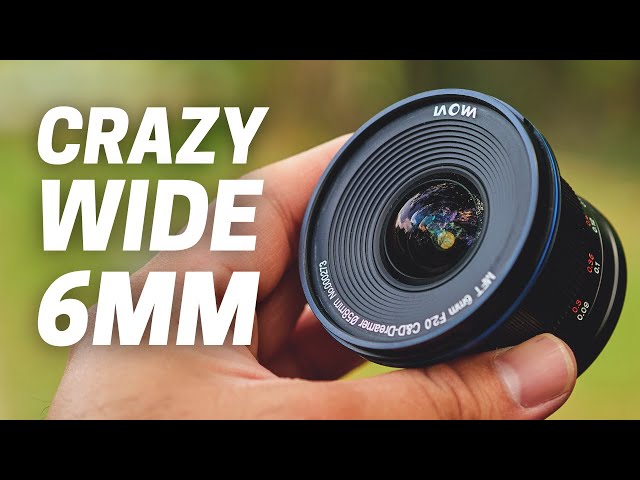 Insanely WIDE - LAOWA 6MM F2 for Micro Four Thirds - YouTube