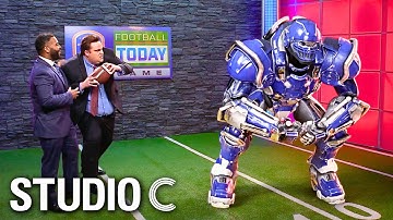 Cleatus the Football Alien Robot - Studio C