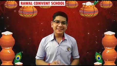 VIRTUAL MORNING ASSEMBLY, THEME : HAPPY JANAMASHTMI, RAWAL CONVENT SCHOOL