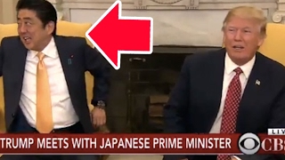 Trump's Cringeworthy Handshake With Japanese Leader (VIDEO)(Well this is awkward. John Iadarola, Ben Mankiewicz, Jimmy Dore, and Michael Shure, the hosts of The Young Turks, discuss Trump's awkward handshake., 2017-02-11T02:30:00.000Z)