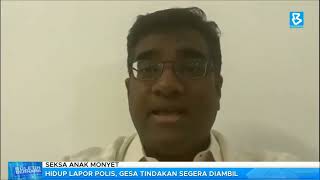 A Anak Monyet Hidup Lapor Polis, Gesa Tindakan Segera Diambil