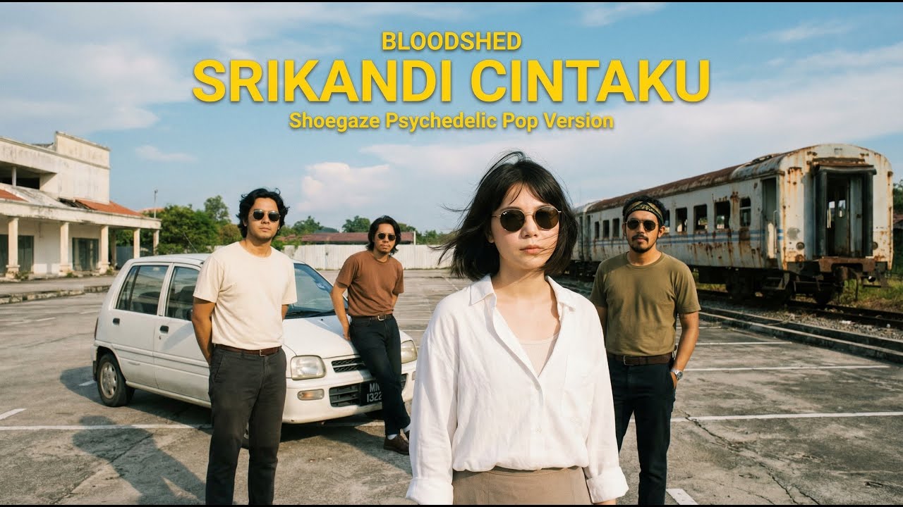 Bloodshed - Srikandi Cintaku (Cover) | Shoegaze Psychedelic Pop Version |DARL