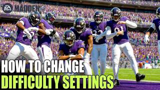 How to Change the Difficulty In Madden 27
