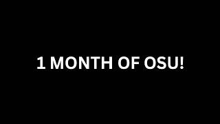15 minutes of osu! (1 month progress)