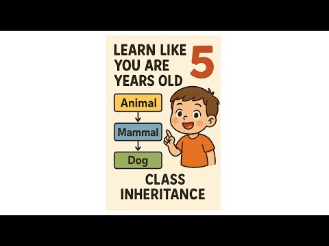 Learn Class Inheritance in JavaScript Like You’re 5 👶 | OOP Made Super Easy