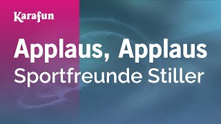 Karaoke Applaus, Applaus - Sportfreunde Stiller * chords