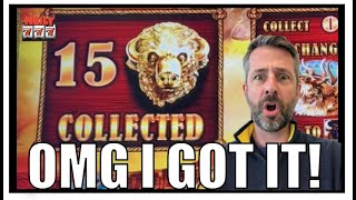 IT HAPPENED! I GOT THE 15 HEADS ON BUFFALO GOLD! KILLER WIN!