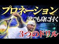 プロネーションを身につける3つのサーブドリル