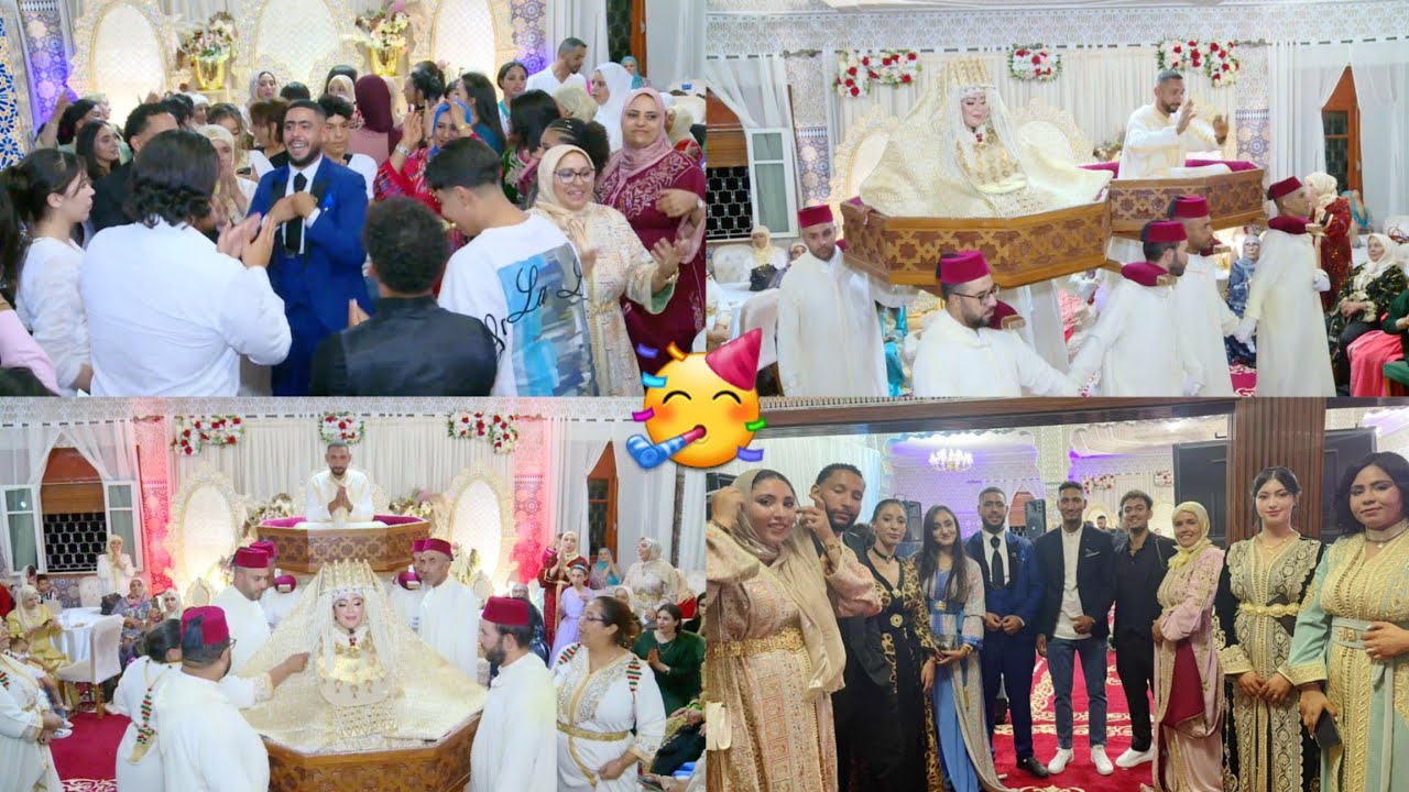 ألف هنية وهنية لآلة منى وسيدي طارق فالعمارية🥳 هادشي خيالي أسطوري ملكي 👑 