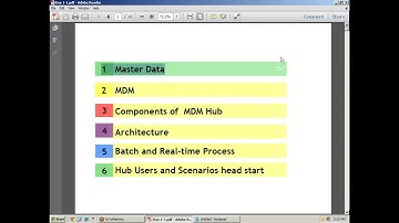 Master Data Management  ,the easy way of managing master data. Informatica MDM