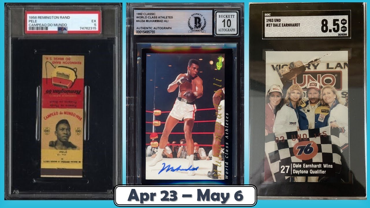 TOP 25 Highest Selling Vintage "Other Sports" Cards on eBay Apr 23