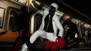 Spider-Man and Mr. Negative Train Fight (Far From Home Suit Walkthrough) - Marvel's Spider-Man