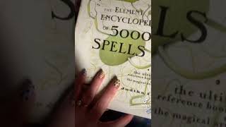 Encyclopedia of 5000 Spells by Judika Illes #librarybook #spellsbook #witches