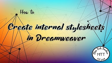 IGCSE ICT (0417) creating an internal style sheet in a webpage using Dreamweaver