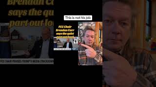 This is not his job #duet #trump #media #npr #pbs #brendancarr #corrupt #fascism #maga