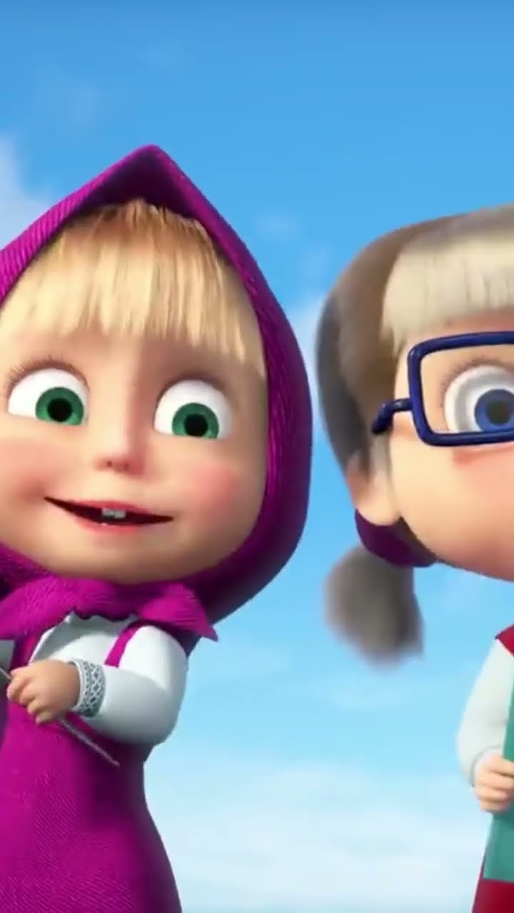 Surfista espagueti ?? #Shorts #mashabear #animación #mashaoso  #nuevocapítulo