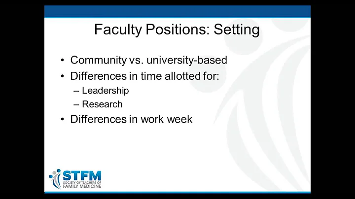 Introduction to Careers in Academic Family Medicine