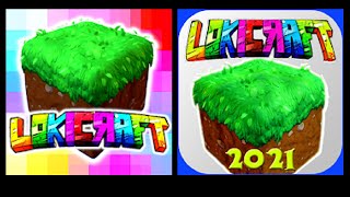 Lokicraft VS Lokicraft 2021 (Lokicraft 2021 - New Crafting & Building 2020) screenshot 1