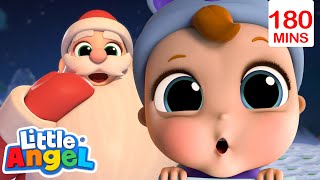 Jingle Bells 🔔 Karaoke! ❄️ | Best Of Little Angel! | Sing Along With Me! | Kids Songs