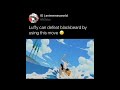 Luffy can defeat Blackbeard by using this move #SHORTS