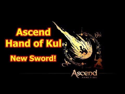 Ascend Hand of Kul Gameplay (PC Beta) - New Epic Sword!
