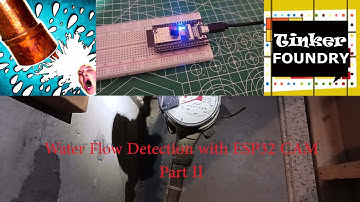 Home Water Flow/Leak Detection using ESP32 Camera Module - Part II