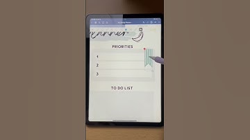 How to use digital daily planner?✍🏻GoodNotes Daily Planner #shorts #goodnotes #ipadplanning
