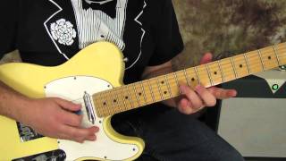 Rock and Blues guitar lessons - Blues lick on fender telecaster Rock and Blues guitar lessons - Blues lick on fender telecaster