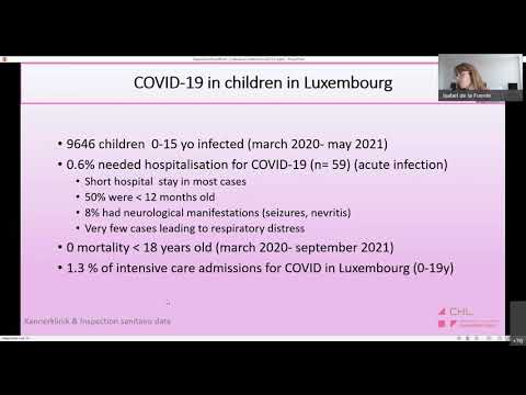 Children & COVID-19 vaccines | Internal webinar with Dr. Isabel de la Fuente from the CHL