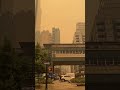 Smoke from Canadian Wildfires Turns Broad Daylight to Dusk In New York City