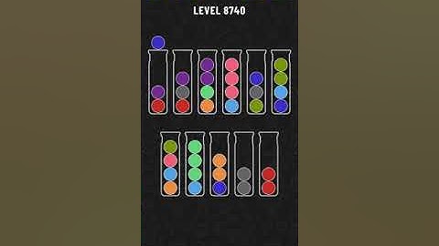 Ball Sort Puzzle Level 8740