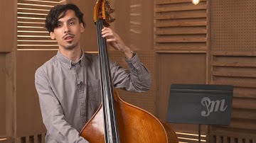 Upright Bass Technique 101  - Lesson 7 : First Position Up And Down Exercise